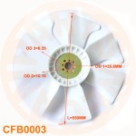 Вентилятор системи охолодження двигуна кат.№Z-8-94483-897 Вентилятор системи охолодження двигуна кат.№Z-8-94483-897