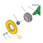 Демпфер колінвала (Damper) CAT 108-4075>1084075 ! Демпфер колінвала (Damper) CAT 108-4075>1084075 !
