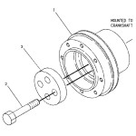 Шків коленвала CAT 7W-3773>7W3773