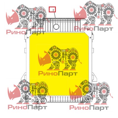 Радіатор охолодження 140-3634 Радіатор охолодження 140-3634
