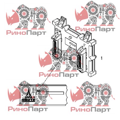 Блок управління двигуна Deutz (BF4M1013C) 0211 2691 Блок управління двигуна Deutz (BF4M1013C) 0211 2691