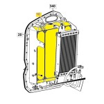 Радіатор охолодження JCB 30/927040 Радіатор охолодження JCB 30/927040