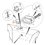 Прокладка кришки фільтра гидробака  JCB 3СХ 4CX 813/00466