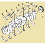 Колінчастий вал Cat 4W-3498>4W3498