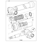 Ремкомплект гц ковша JCB  JS160, JS175 903/20910