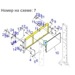 Рамка радіатора 21M-03-21430 Рамка радіатора 21M-03-21430