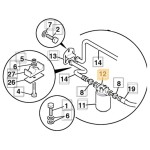 Корпус гідравлічного фільтра JCB 32/902303>400/F7973 Корпус гідравлічного фільтра JCB 32/902303>400/F7973