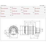 Каток підтримуючий Volvo 14260871 Каток підтримуючий Volvo 14260871
