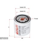 Фільтр охолоджуючої рідини Sakura WC5705