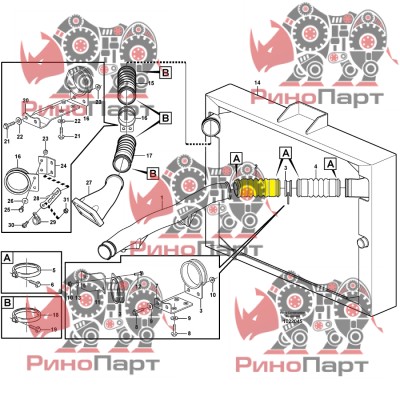 Патрубок 11110594 Патрубок 11110594