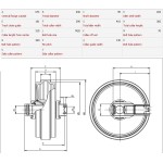 Колесо направляюче Volvo EC460BLC 1081-02222