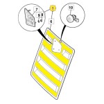 Решітка радіатора JCB 128/11531>331/27955 Решітка радіатора JCB 128/11531>331/27955