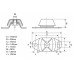 Подушка двигуна Volvo Penta D1-20 861460