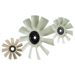 Крильчатка охолодження BorgWarner 4735-43783 YF BM