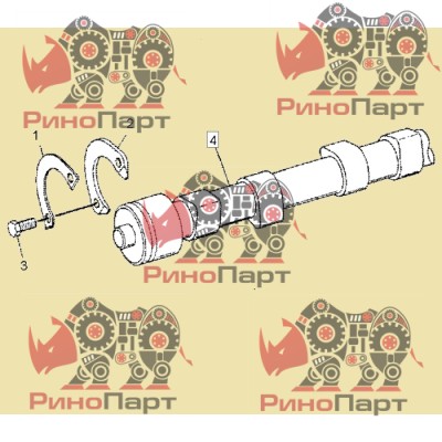 Розподільний вал двигуна CAT 7C-3862>7C3862 = 458-0151 Розподільний вал двигуна CAT 7C-3862>7C3862 = 458-0151