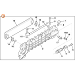 Теплообмінник (oil cooler) JCB 02/801932 Теплообмінник (oil cooler) JCB 02/801932